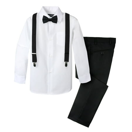 

Spring Notion Boys 4-Piece Suspender Outfit