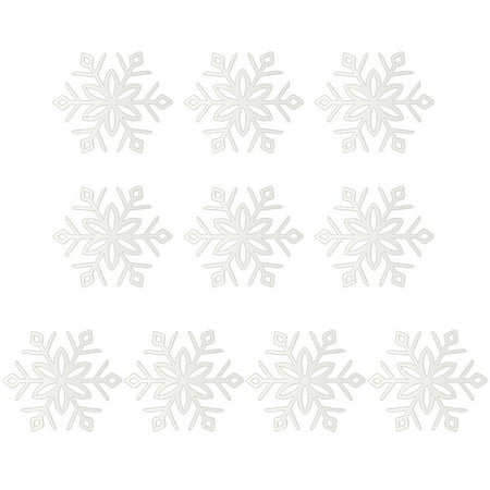 

EVEXPLO Christmas Snowflake Pendant 10Pack Hanging Ornament Birthday Holiday Party Decor