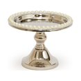 thumbnail image 2 of NY Cake Silver Stand w / Pearls 5", 2 of 2