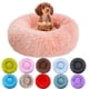 thumbnail image 2 of Cama redonda larga de felpa para gatos, cálida para el invierno, para perros y gatos, 2 of 6
