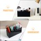 thumbnail image 3 of unbranded Organizador De Brochas Y Bolígrafos Negro De Acrílico Con 4 Compartimentos Para Escritorio Y, 3 of 8
