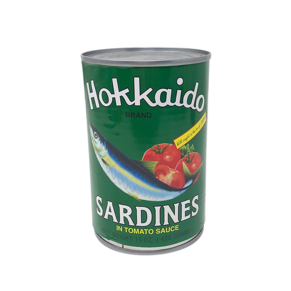 Hokkaido Sardines in Tomato Sauce 156g, 5.5oz, Pack of 6