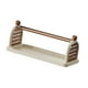 thumbnail image 4 of Soporte para taza de café Organizador de cosméticos para baño Organización para ahorrar espacio Multiusos Crema blanca 1 capa, 4 of 9