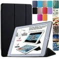 thumbnail image 1 of DuraSafe Cases For iPad Mini 3 / Mini 2 / Mini 1 - 7.9 Inch Slimline Series Lightweight Protective Cover with Dual Angle Stand & Froasted PC Back Shell - Black, 1 of 10
