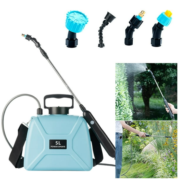 Rociador Eléctrico Agrícola 5L 2 Modos 1800mAh/2400mAh Herramientas Riego Jardín