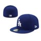 thumbnail image 1 of MLB LA Fitted Cap Dodgers Los Angeles Hebilla Hip Hop Sombrero Moda Top Azul Oscuro Gao Jiahui unisex, 1 of 2
