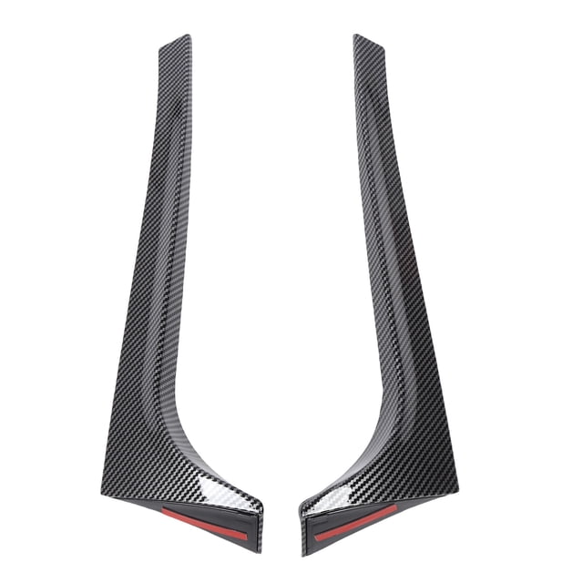 Rear Window Side Spoiler, 2Pcs ABS Left Right Rear Side Spoiler Wing Cover Trim Replacement for 5 MK5 R32 2003-2008 ZST-1117, Automotive Body Parts