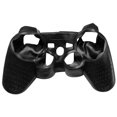 thumbnail image 2 of Funda de silicona con agarre de piel para controlador de PS3 Controladores de juego inalámbricos de doble choque Adepaton 2033319-7, 2 of 9