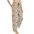 thumbnail image 6 of Salouo Falling Pumpkins On Car Print Women's Pajama Pants Casual Loose Sweatpants PJs Flowy Pants Drawstring Palazzo for Women Wide Leg Pants Lounge Pajama -Large, 6 of 8