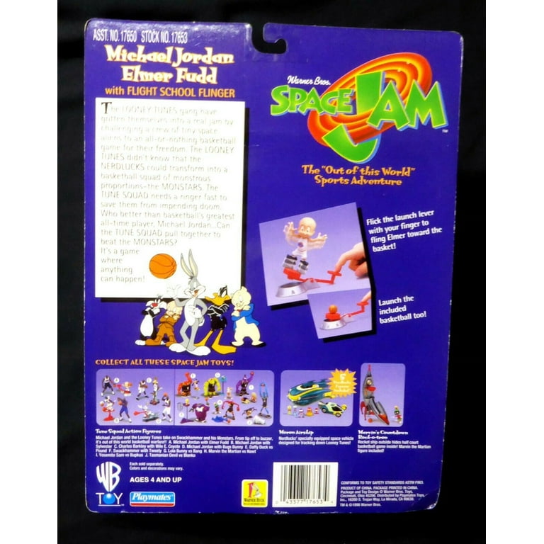 Space Jam Michael Jordan and Elmer Fudd Flight School