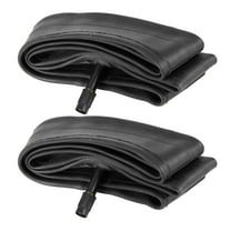 Unique Bargains 2Pcs 18" Bike Inner Tube 18" x 1.75" - 2.125" American Type Valve Rubber, Black