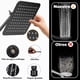 thumbnail image 2 of Regaderas para Baño de Lluvia de Alta Presión, Set de Cabeza de Ducha de Alta Presion, Regaderas para Baño con Modos Regadera de Mano Brazo de Extensión Soporte y Manguera etc (Negro), 2 of 4