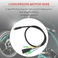 thumbnail image 4 of 1Pcs 60cm E-Bike 9Pin Motor Convert Extension Cable Cord Waterproof Connector for Front Rear Wheel Hub Motors, 4 of 4