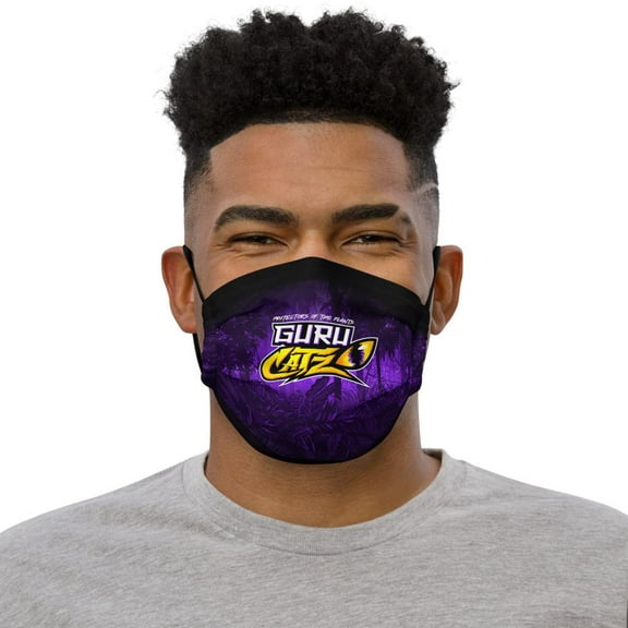 Guru Catz Logo Premium face mask