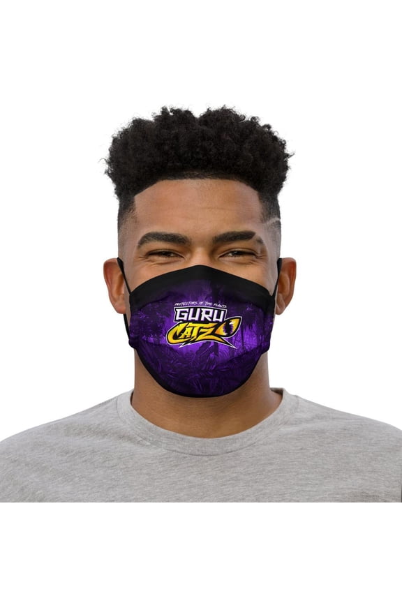 Guru Catz Logo Premium face mask
