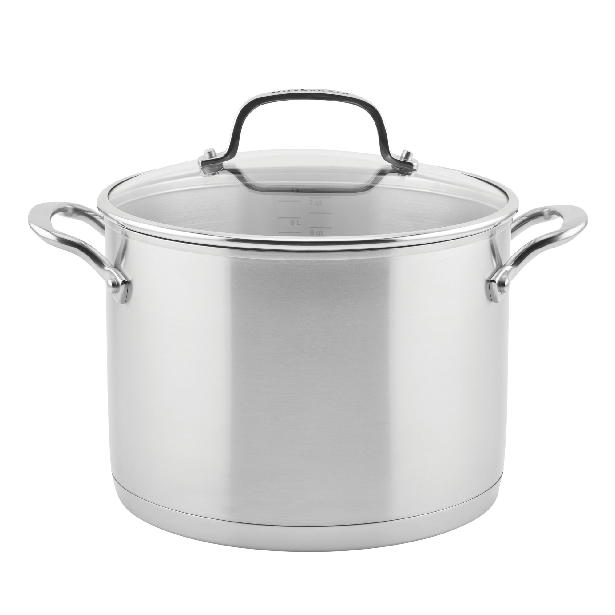 8-Quart Stainless Steel Stock Pot Lid Cooking Kitchen Soup Stew Sauce Stockpot 