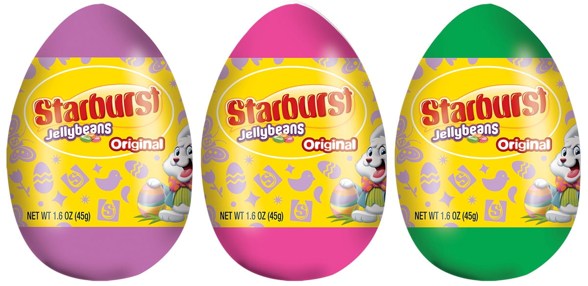 Starburst, Original Jellybeans Easter Candy Egg, 1.6 Oz.