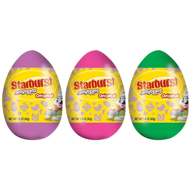 Starburst, Original Jellybeans Easter Candy Egg, 1.6 Oz.