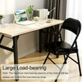 thumbnail image 6 of SUGIFT Folding Chairs with Padded Seats, Folding Chairs 6 Pack, Black, 6 of 8