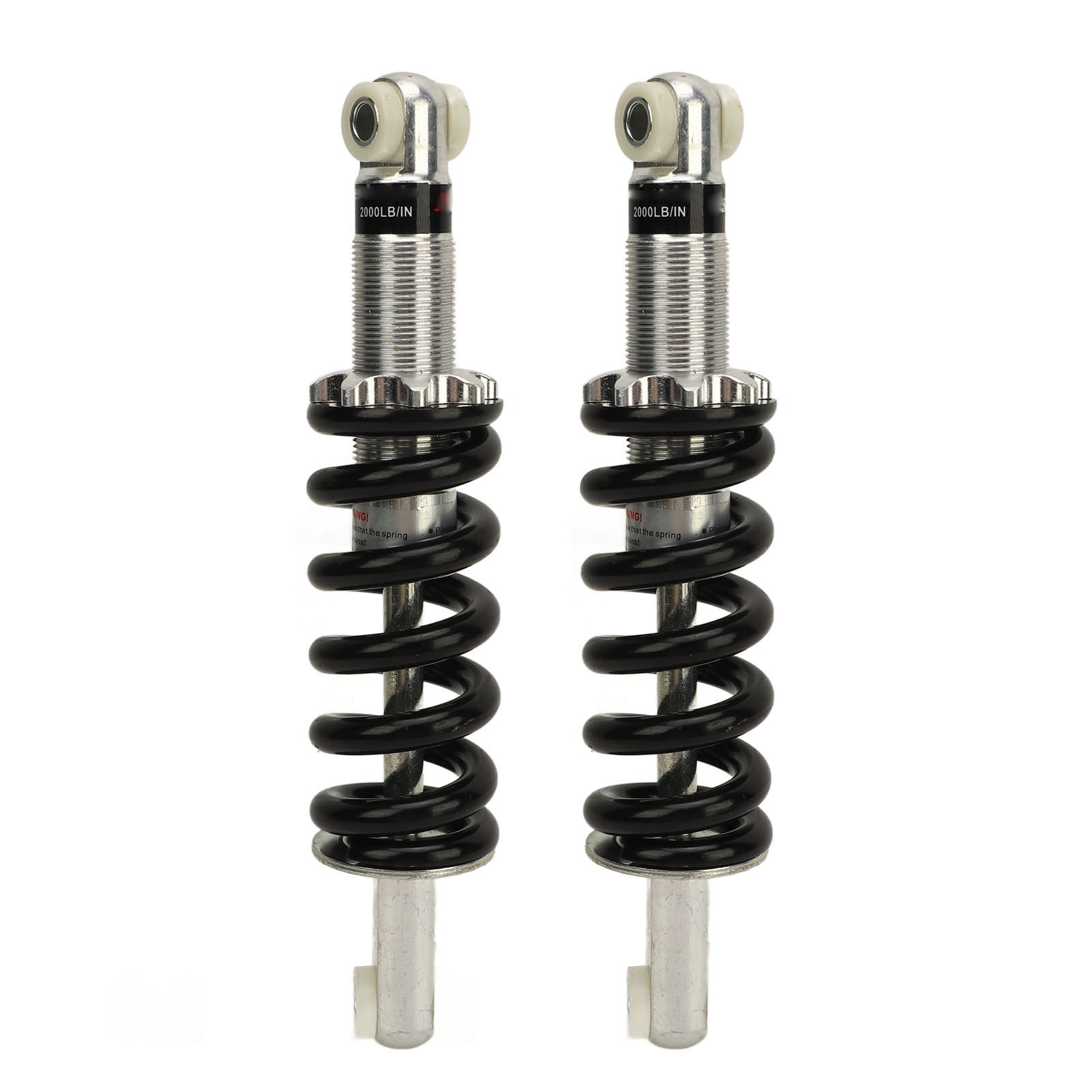 Pair of 215mm Shock Absorber 2000 Lbs 8T Damping Adjustment Shocks Struts Damper for 47cc to 125cc Dirt Bike ATV Go Kart Walmart