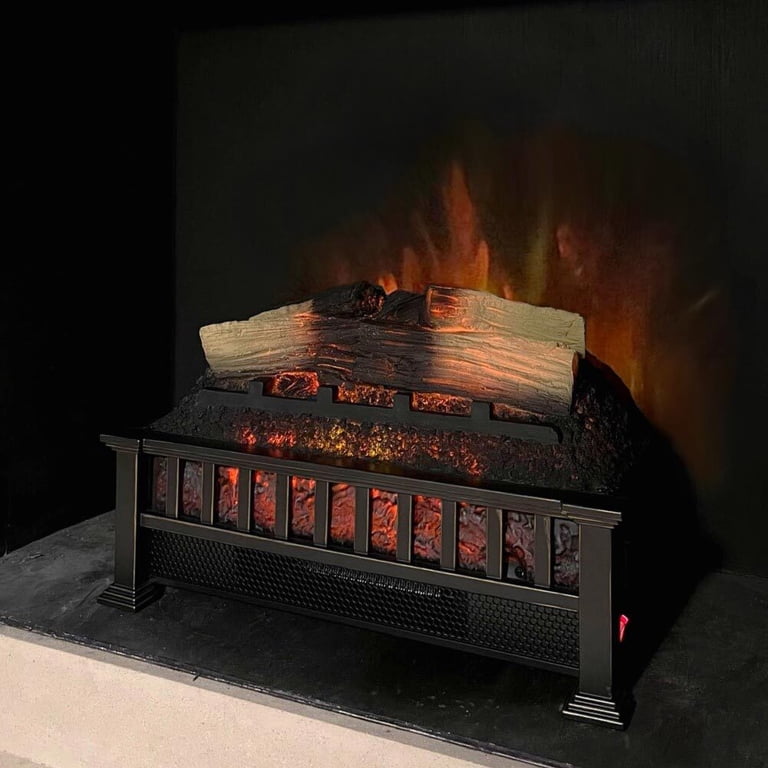 Country Living 20 inch Electric Log Set | 1,000 Sq Ft Heater - Faux Logs  Insert with Infrared Flames - Walmart.com