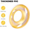 thumbnail image 3 of Swim Rings with Glitter, Inflatable Pool Float Swimming Pool Float Tube Round Shaped Swimming Tube Water Fun Beach Pool Toys for Summer Party for Kids Adults, 3 of 8