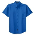 thumbnail image 5 of Yellow Rooster Men's Short Sleeve Easy Care Shirt Strong Blue 5XL, 5 of 6