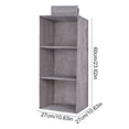 thumbnail image 3 of A Hanging Shelf Organizer For Closet Foldable Storage Rack With Multiple Compartment Kids Clothing And Baby Item Organization Unit, 3 of 7