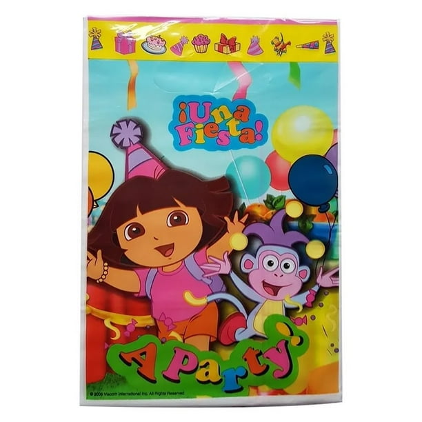 Dora The Explorer Sacs de Fête (Pack de 8)