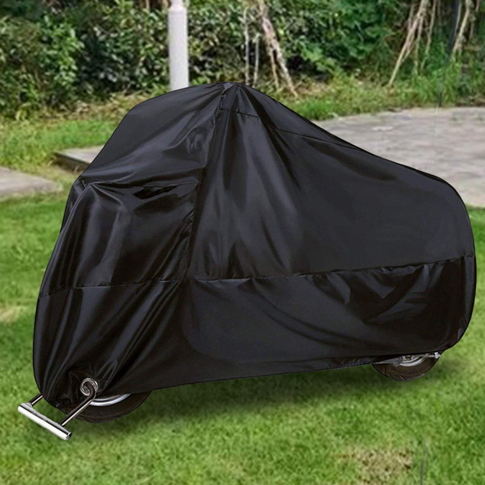 funtasica Motorbike Dust Protector Motorcycle Cover Weatherproof All Season Universal Indoor Outdoor Cover for Riding Motorcycles XL