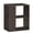 Brown, variant on Spaco 2-Tier Side End Table with Storage Shelves -Brown, Nightstand Small Side Table, End Table for Bedroom Living Room