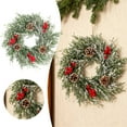thumbnail image 2 of Seasonal Front Door Wreath with Realistic Greenery for Home Décor Year-Round Outdoor Indoor Wall Hanging Ornament, 2 of 6