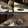 thumbnail image 6 of EKIDAZB Lotus Stick Incense Holder - Incense Burner with 5 Incense Holes and Detachable Ash Catcher, 6 of 7
