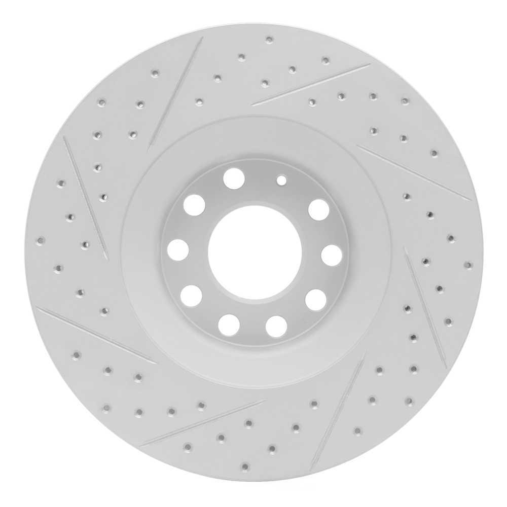Dynamic Friction Company 830-73036R DFC Geoperformance Rotor - Drilled and Slotted