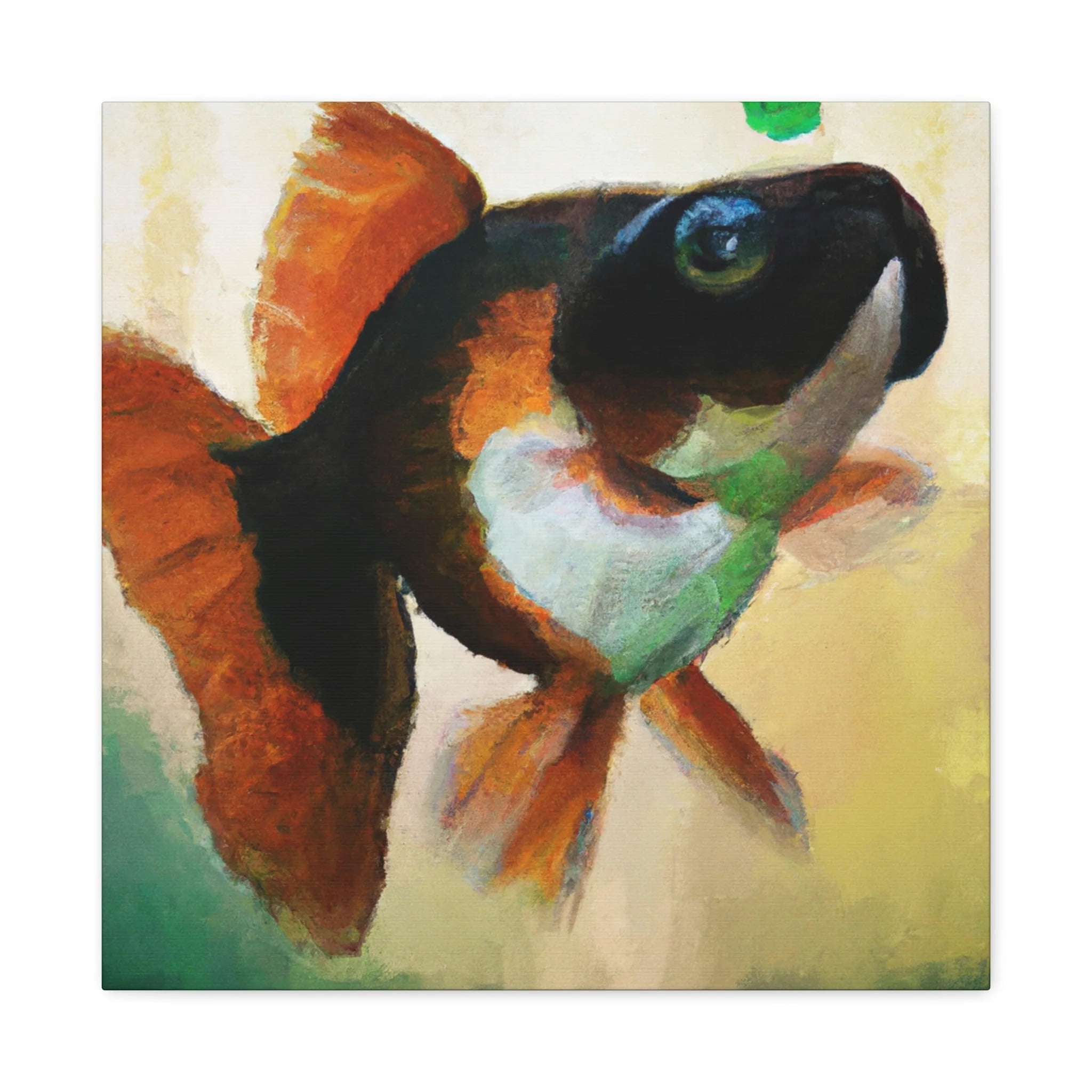 Guppies in Moonlight. - Canvas - Walmart.com