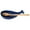 Navy, variant on Ceramic Spoon Rest for Kitchen with Wooden Spoon, Whale Shape, 4.8W X 7.8L Aqua