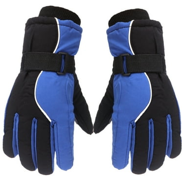 Zkozptok Kids Winter Waterproof Gloves Non Slip Gloves For Riding Driving Hiking Ski Sports