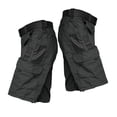 thumbnail image 5 of Quick Dry Breathable Tactical Cargo Shorts for Men Durable Lightweight Urban Casual Bottoms Outdoor Hiking Fishing Shorts (No Belt), #03 Black, 3XL, 5 of 8