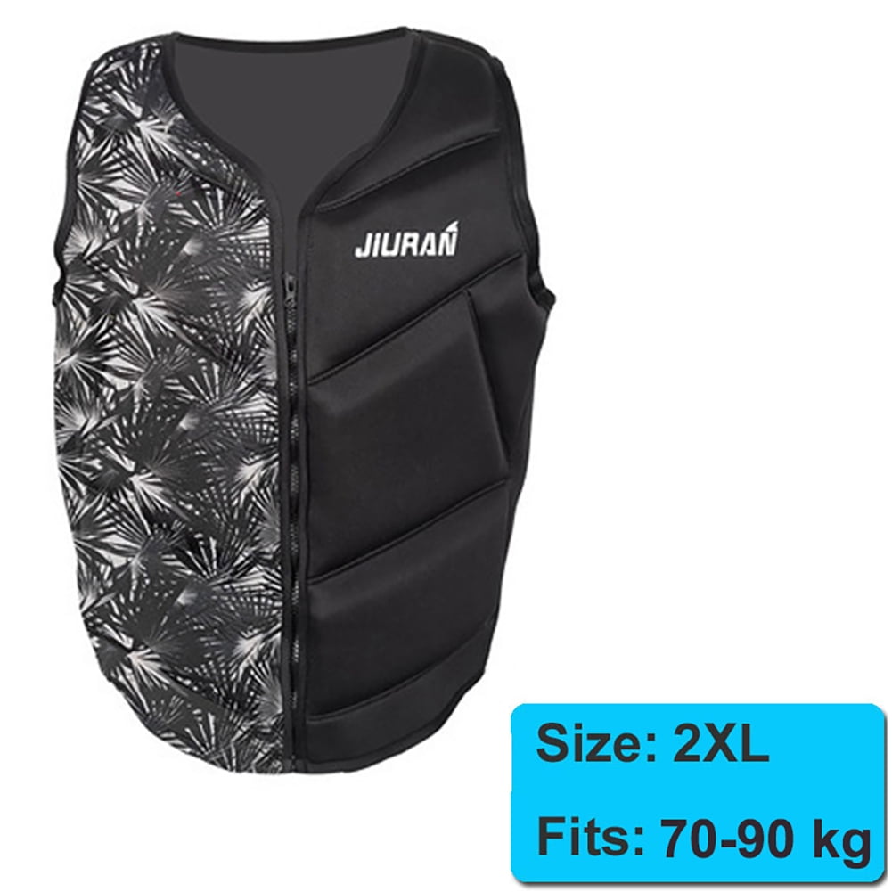 Neoprene Safety Life Vest Portable Lightweight Buoyancy Life Jacket