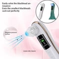 thumbnail image 4 of Vogacara Removedor de espinillas eléctrico Recargable Poro facial Succión al vacío Principiante Plástico Universal Hogar Extractor de cara Protección de la piel Verde oscuro Vogacara CE013915-02, 4 of 6