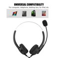 thumbnail image 2 of Rdeghly Lossless Sound Call Center Headphones 360° Rotary Earmuffs Call Center Headset, Call Center Headset, Headset Call Center, 2 of 8