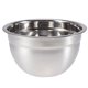 thumbnail image 1 of EeaseMX Cuenco de acero inoxidable para mezclar, ensaladera de frutas profunda, recipiente para batir huevos, ideal para restaurante y hogar (20 cm, sin tapa), 1 of 7
