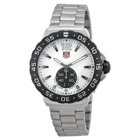 EAN 7612533097209 product image for Tag Heuer Formula 1 Grande Date White Dial Stainless Steel Men's Watch WAU1111.B | upcitemdb.com