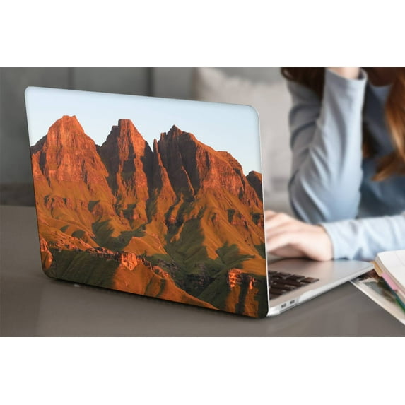 Hard Shell Case Cover Only for Newest MacBook Pro 13 inchs with Cable Tie Model: M1 A2338/A2289/A2251/A2159/A1989/A1706/A1708