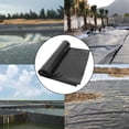 thumbnail image 3 of Black Fish Pond Liner Protección del medio Reforzado Resistente al desgarro Piscinas Cubierta Impermeable para piscinas Cascada Paisajismo Estanque Fish Pond Stream 2x3m Baoblaze Forro de estanque, 3 of 8