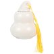 thumbnail image 1 of Ceramic Small Gourd Shaped Jar Ceramic Gourd Tea Jar Ceramic Powder Storage Jar, 1 of 4