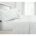 thumbnail image 2 of 4 Piece Floral Design Bed Sheet Set, 2 of 4
