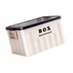 thumbnail image 5 of Contenedor con tapa, cajón multiusos con tapa, organizador para maletero de coche, almacenamiento Blanco Azul, 5 of 9
