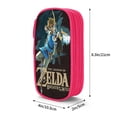 thumbnail image 2 of The Legend of Zelda Pencil Case, Large Capacity Pencil Pouch, Aesthetic Zipper Pencil Box for Office Supplies, 2 of 7