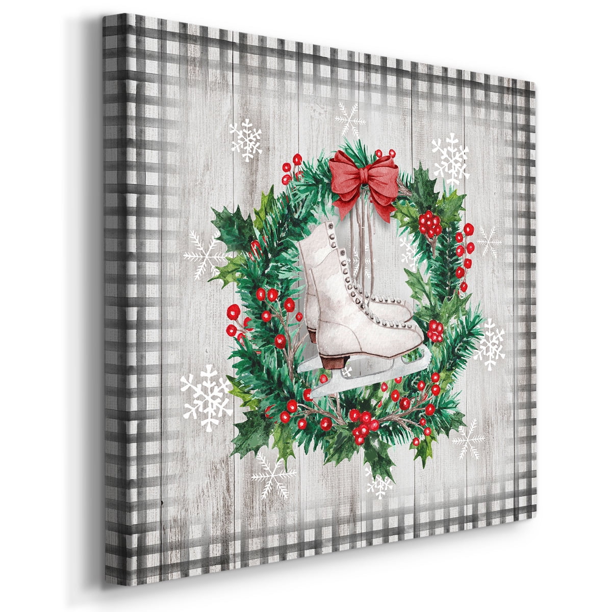 Ice Skates- Gallery Wrapped Canvas